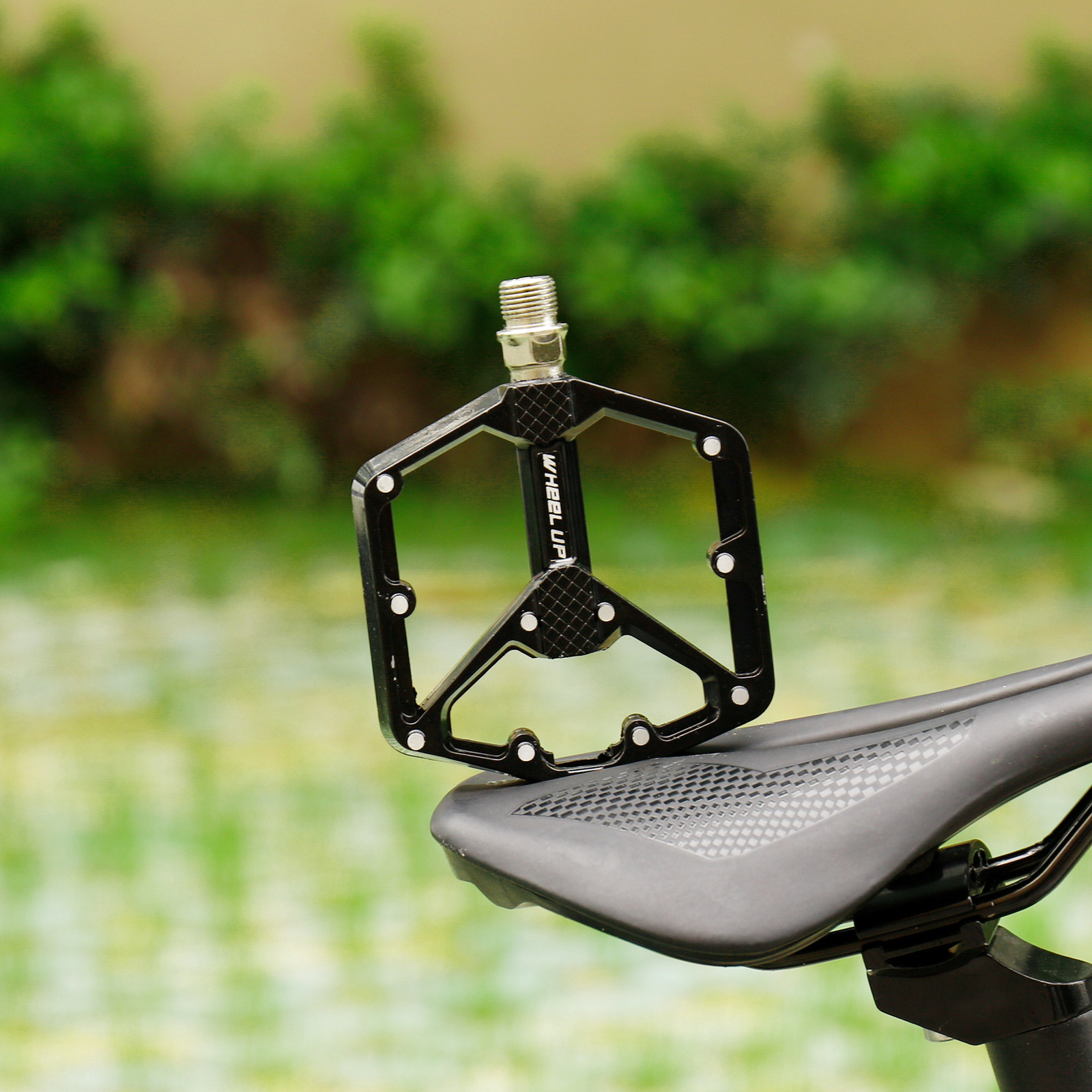 9/16" Bike Pedals MTB Road Bicycle Aluminum Alloy Metal Sealed Bearing Non-Slip