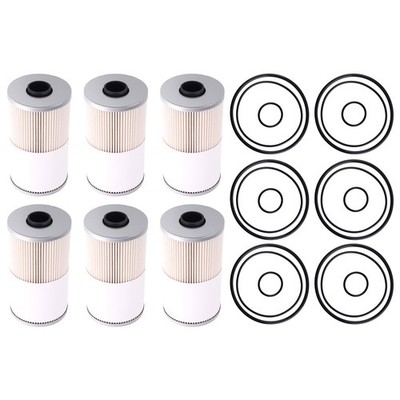 6x New Fuel Water Separator Filters for Stratapore 10 Micron FS19729 2586814C1