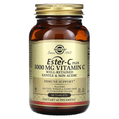 Ester-C Plus, Vitamin C, 1,000 mg, 60 Tablets