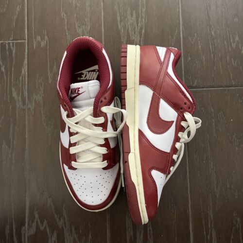 Women's Size 5.5 - Nike Dunk Low Premium Vintage Red Cherry Women's Size 5.5 - Nike Dunk Low Premium Vintage Red Cherry