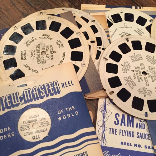 Snow White Rudolph Mickey Tom Saywer Bugs VIEW MASTER viewmaster vintage reels