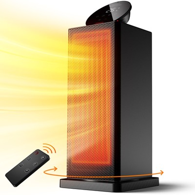 With Led Display And Remote Control Black