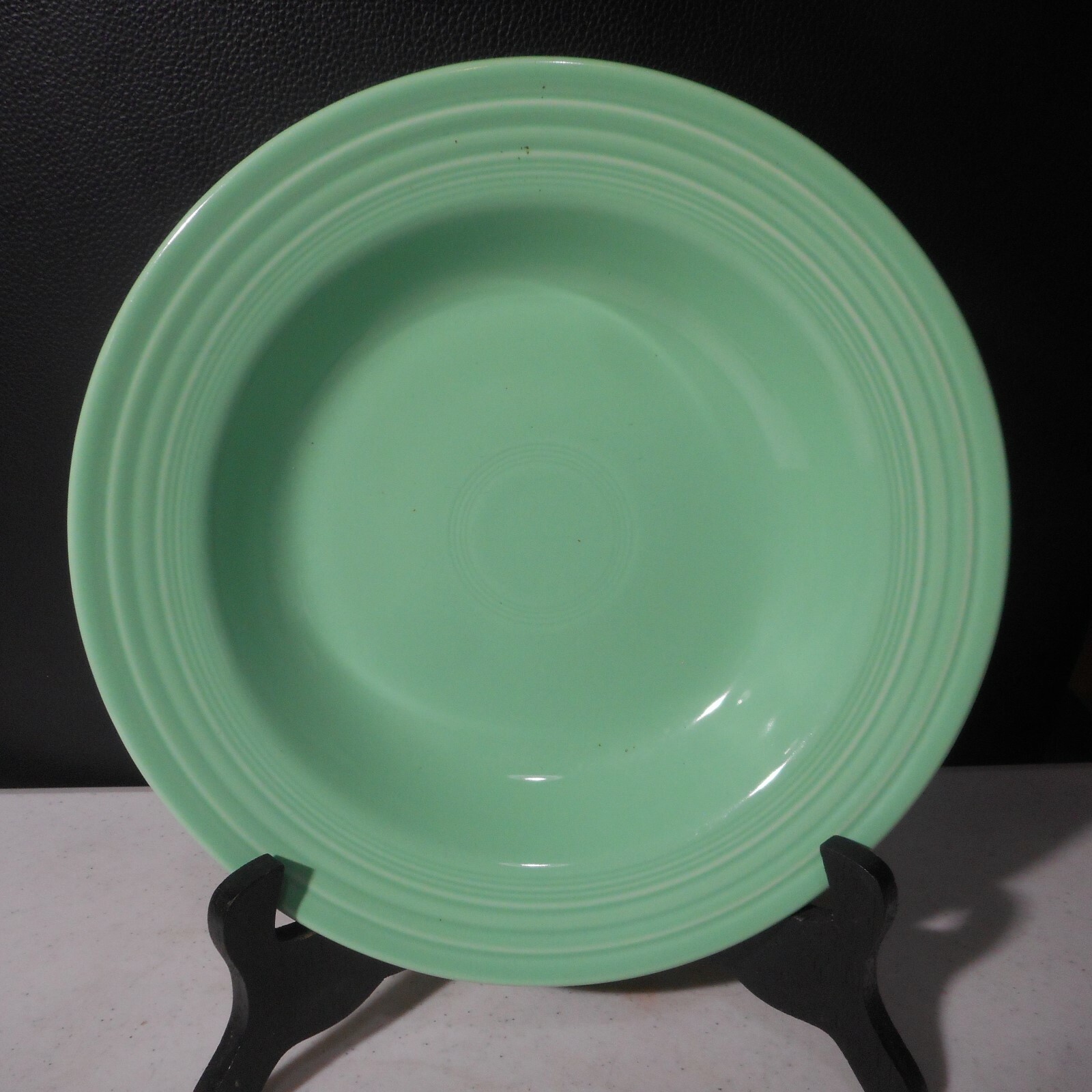 Homer Laughlin Fiesta Sea Mist Green Large Rim Soup Bowl
