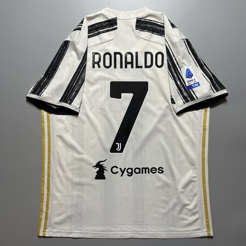 JUVENTUS ADIDAS 2020/2021 FOOTBALL SOCCER HOME JERSEY #7 RONALDO
