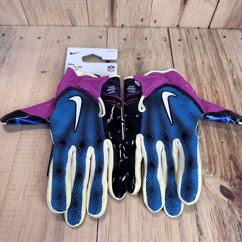 その他 NIKE VAPOR JET 5.0 BUCCANEERS M Nike Vapor Jet 7.0 NFL Combine Football Gloves Blue Black