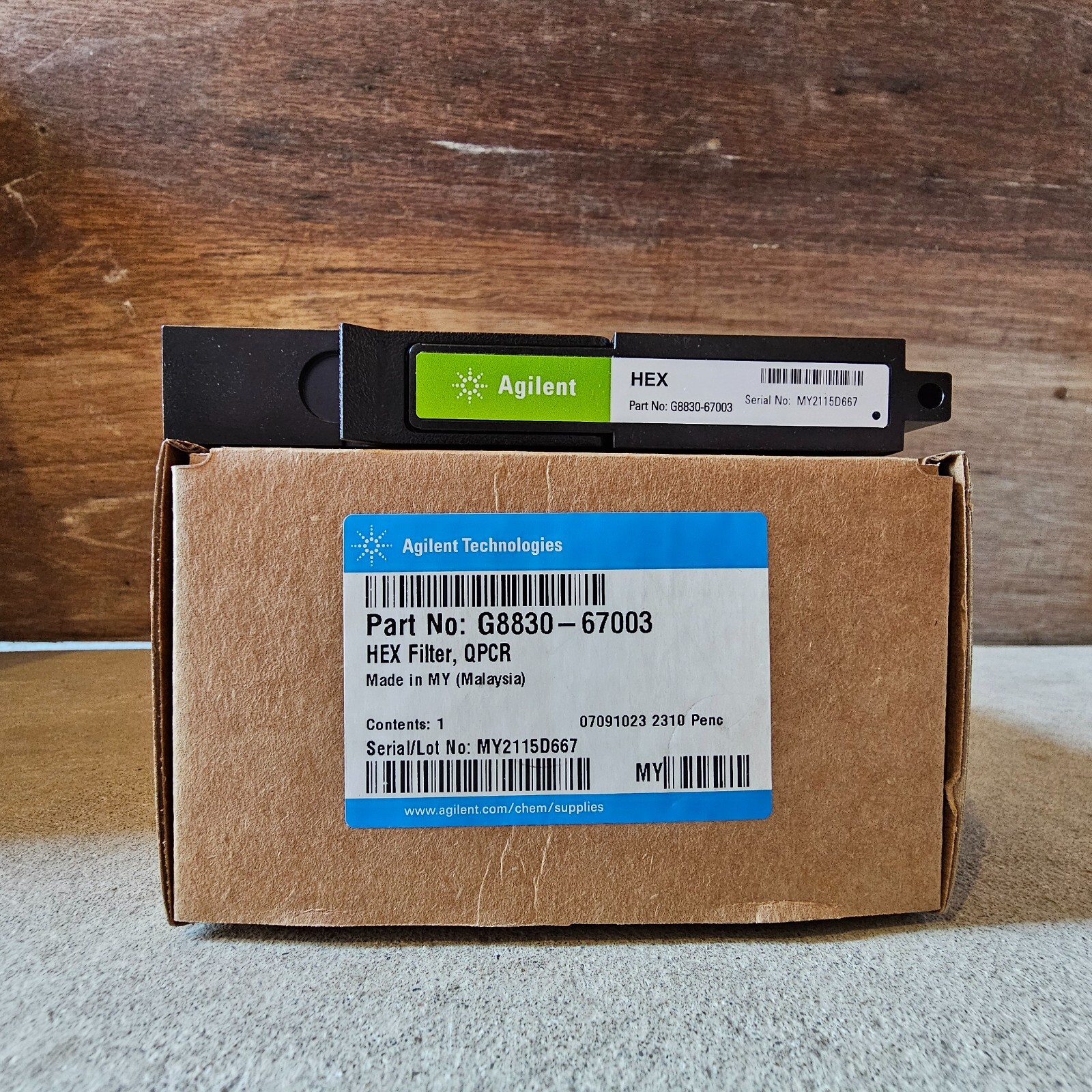 NEW Agilent G8830-67003 HEX JOE VIC Optical Module Filter