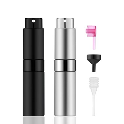 IRON BILL 2 PCS/8ml Portable Mini Perfume Atomizer bottles Empty Refillable S...