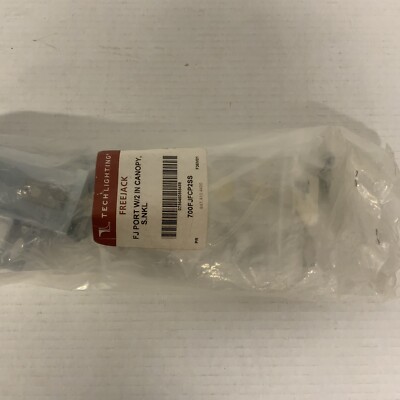 TECH LIGHTING  FREEJACK FJ PORT W/2 IN CANOPY, S.NKL 700FJFCP2SS