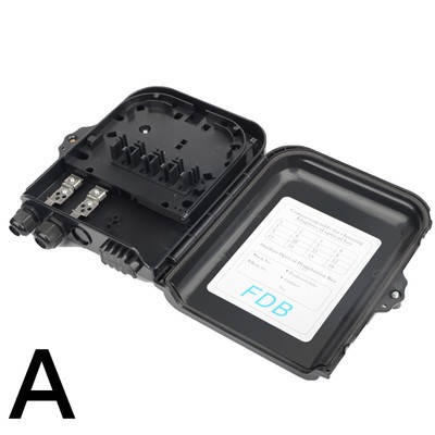 FTTH 1x8 PLC Optical Splitter Outdoor Distribution Box Fiber Optic Terminal Box6