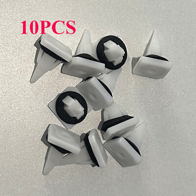 10pcs For Mitsubishi Trim Fender Clip Chrysler Rocker moulding Grommet MB361578