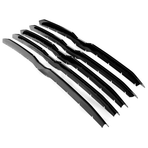 Новая глянцевая Черная накладка на решетку радиатора с защелкивающейся накладкой для Dodge Ram 1500 19-23