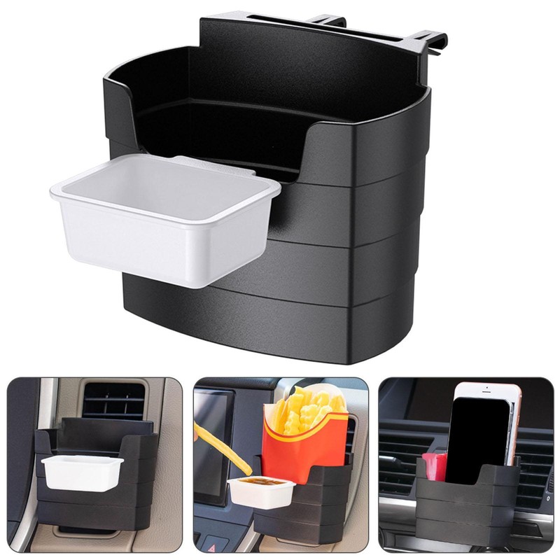 Auto-LÃ¼Ftungsschlitz-Pommes-Frites-Halter, Saucenregal FÃ¼R Karten, Telefon,