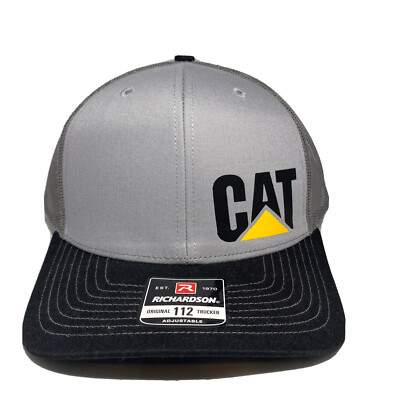 Caterpillar CAT Richardson 112 Snap Back Trucker Hat