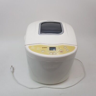 Breadman Bread Maker 3 Horizontal Loaf Sizes 8 Functions TR520 2lb Model