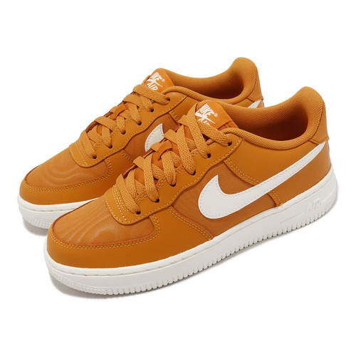 

Nike Air Force 1 LV8 2 GS Monarch Canvas Brown Kids Women AF1 Casual DX1656-800, Коричневый, Air Force 1 Lv8 2 Gs