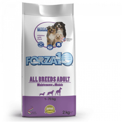 Forza10 Dog All Breeds Adult Maintenance Dry Dog Food With Pork, 2kg