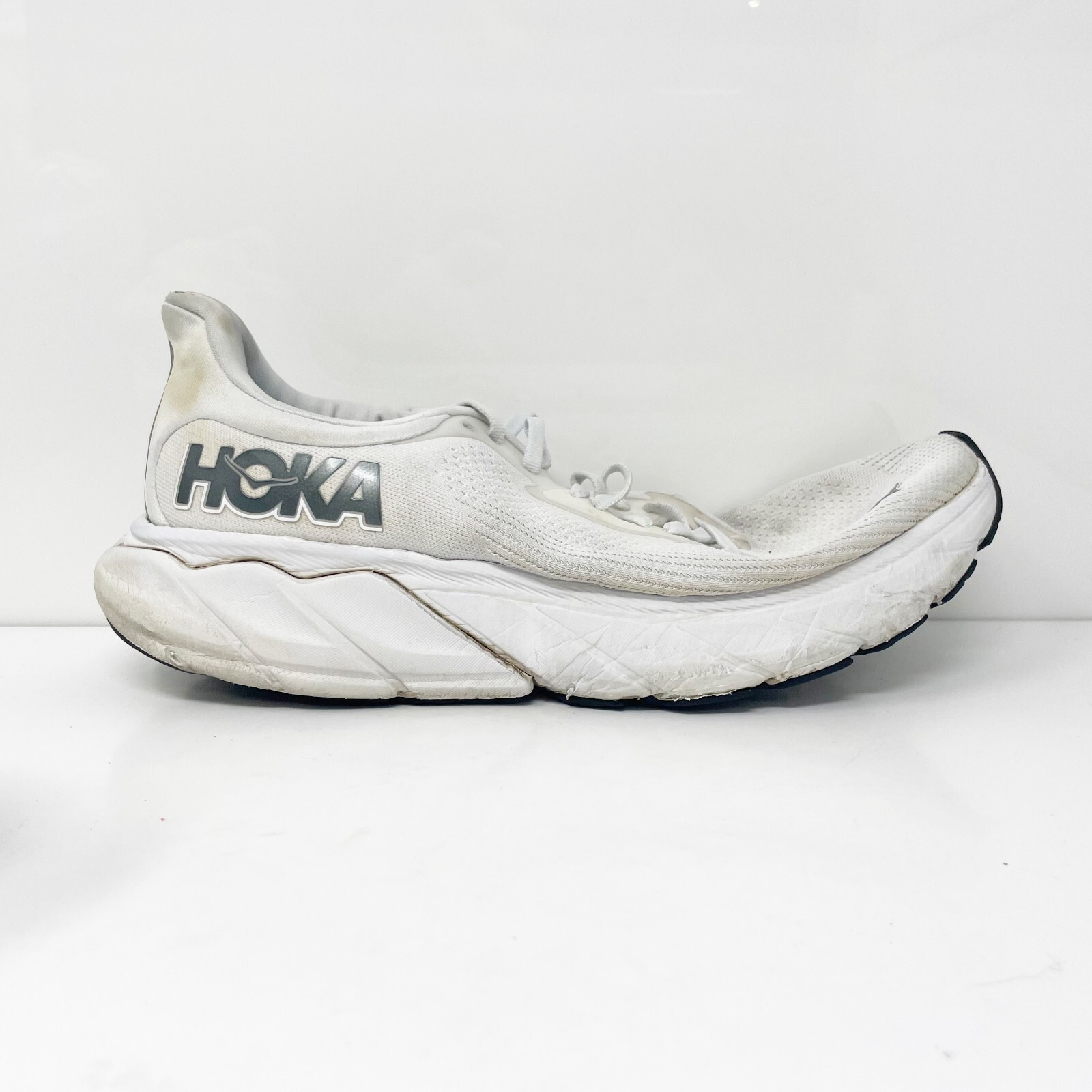 Hoka One One Mens Arahi 7 1147850 BDBSW White Running Shoes