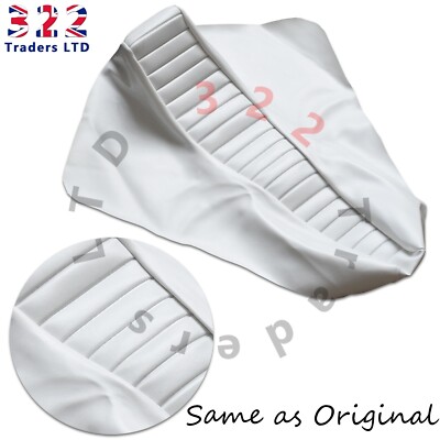 RALEIGH CHOPPER MK1- REPRODUCTION SEAT COVER - BEST QUALITY COVER - MK1 - WHITE