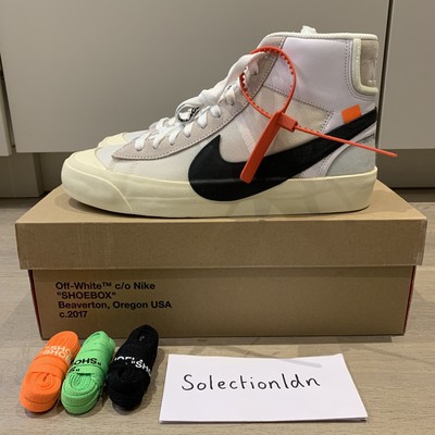 nike blazer off white ebay