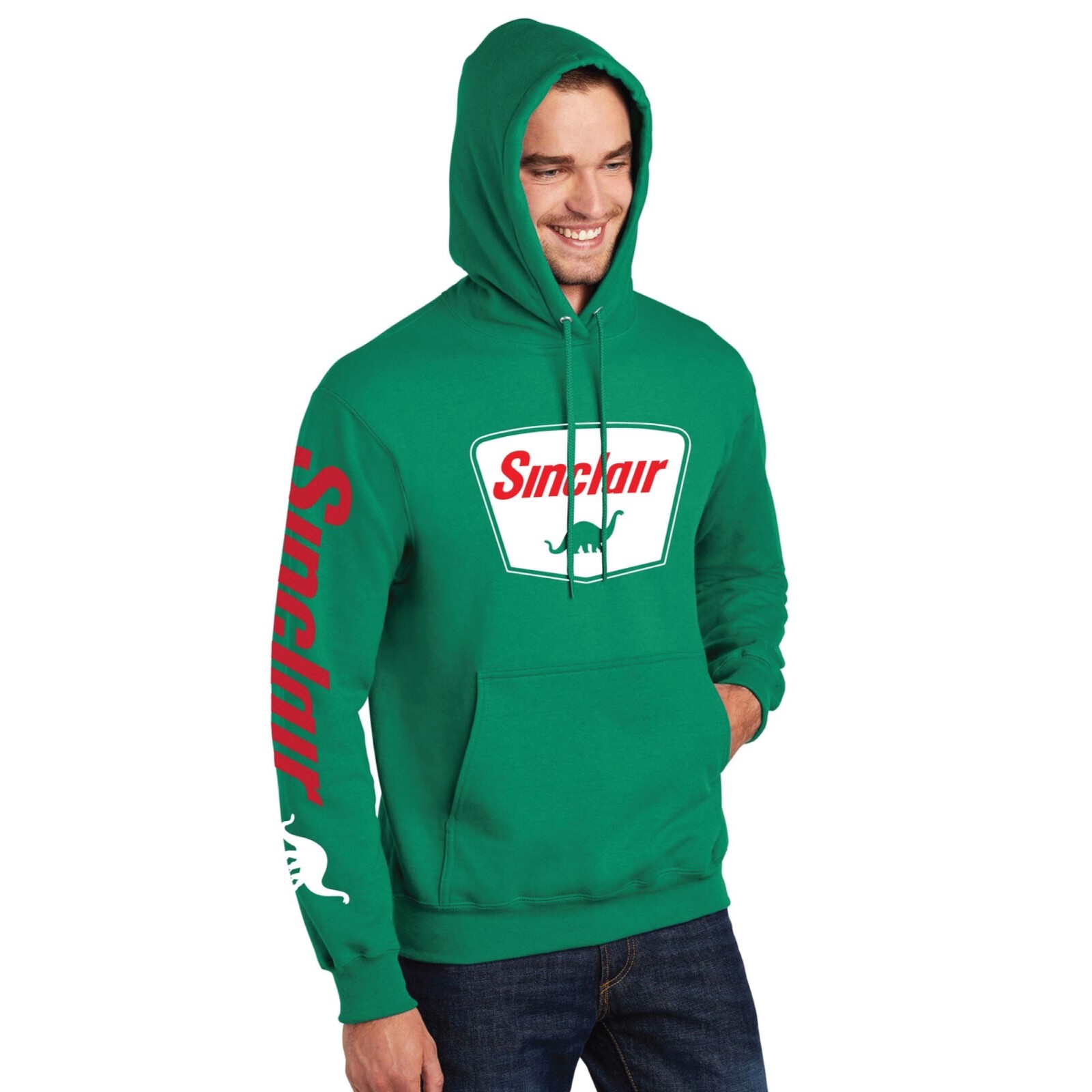 Vintage Sinclair Gas Station Pullover Hoodie Vintage Sinclair Gas Station Pullover Hoodie