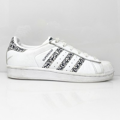 

Adidas Womens Superstar CP9628 Белая повседневная обувь Кроссовки Размер 5,5, Белый, Superstar