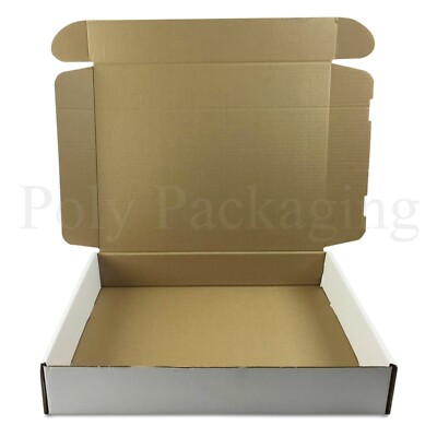 20 x Maximum Size ROYAL MAIL SMALL PARCEL 419x338x72mm Cardboard Postal Boxes