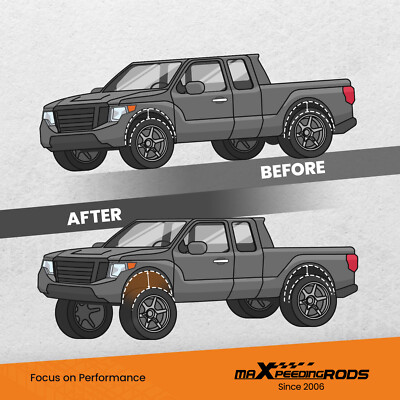 3" Front Leveling Loaded Struts for Ram 1500 2012-2018 4WD