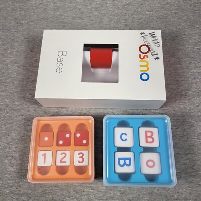 OSMO Words Numbers for iPad Interactive Educational learning Set Of 3 Items