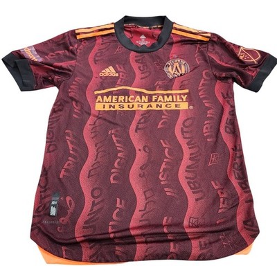 Adidas Atlanta United FC MLS Jersey Mens Medium AEROREADY Soccer Shirt