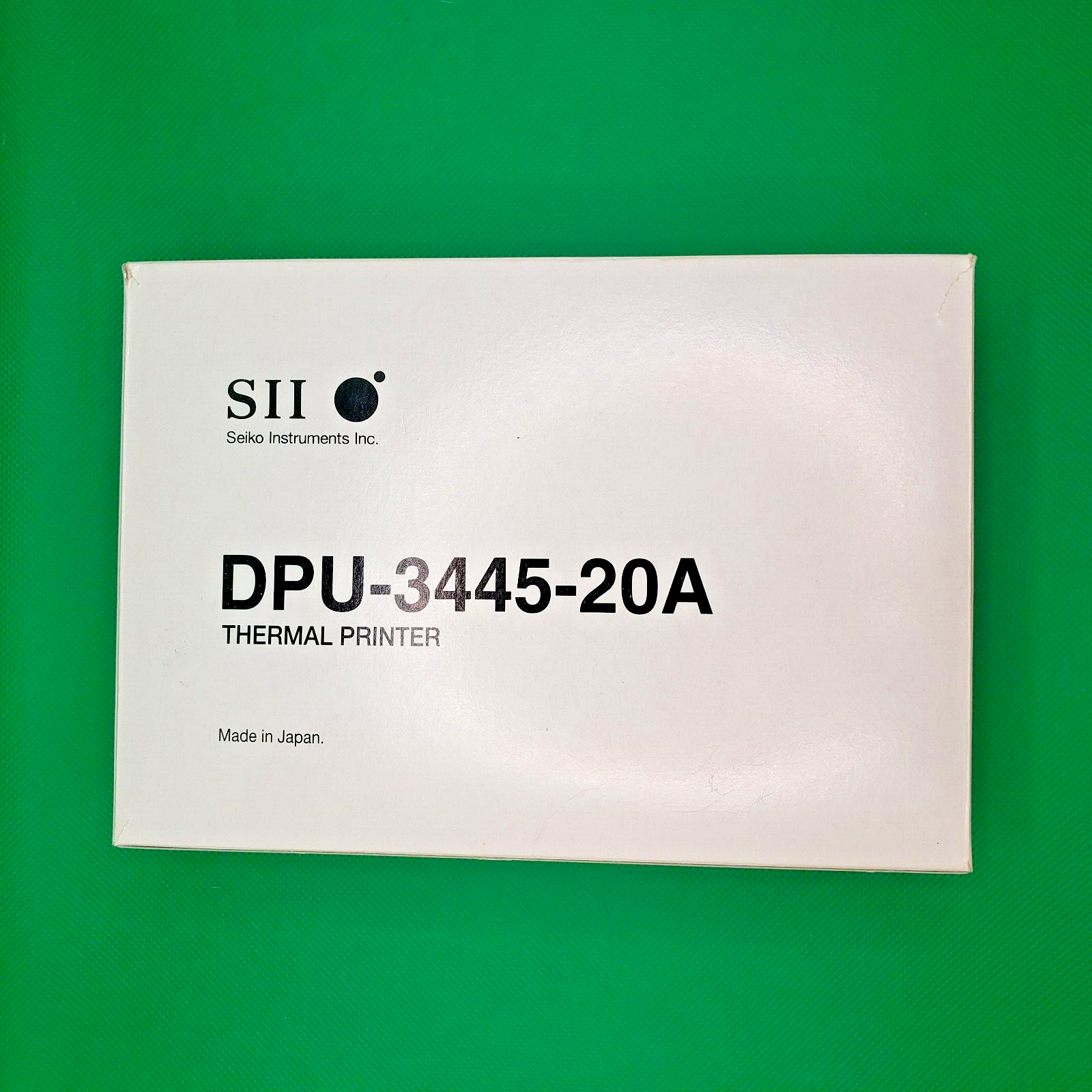 SEIKO INSTRUMENTS INC DPU-3445-20A THERMAL PRINTER- PRINTS AFTER 1FT PAPER INPUT