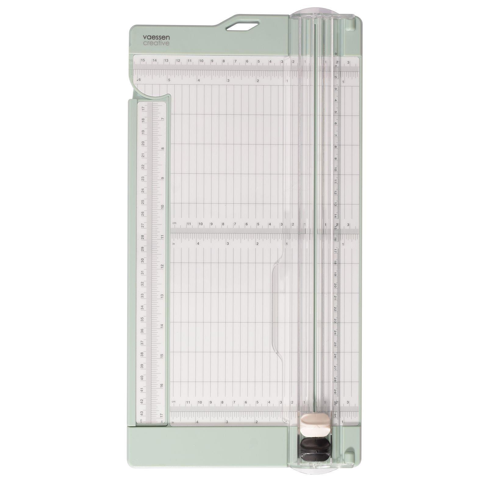 Vaessen Creative Papierschneider 15 x 31,5cm - Minze