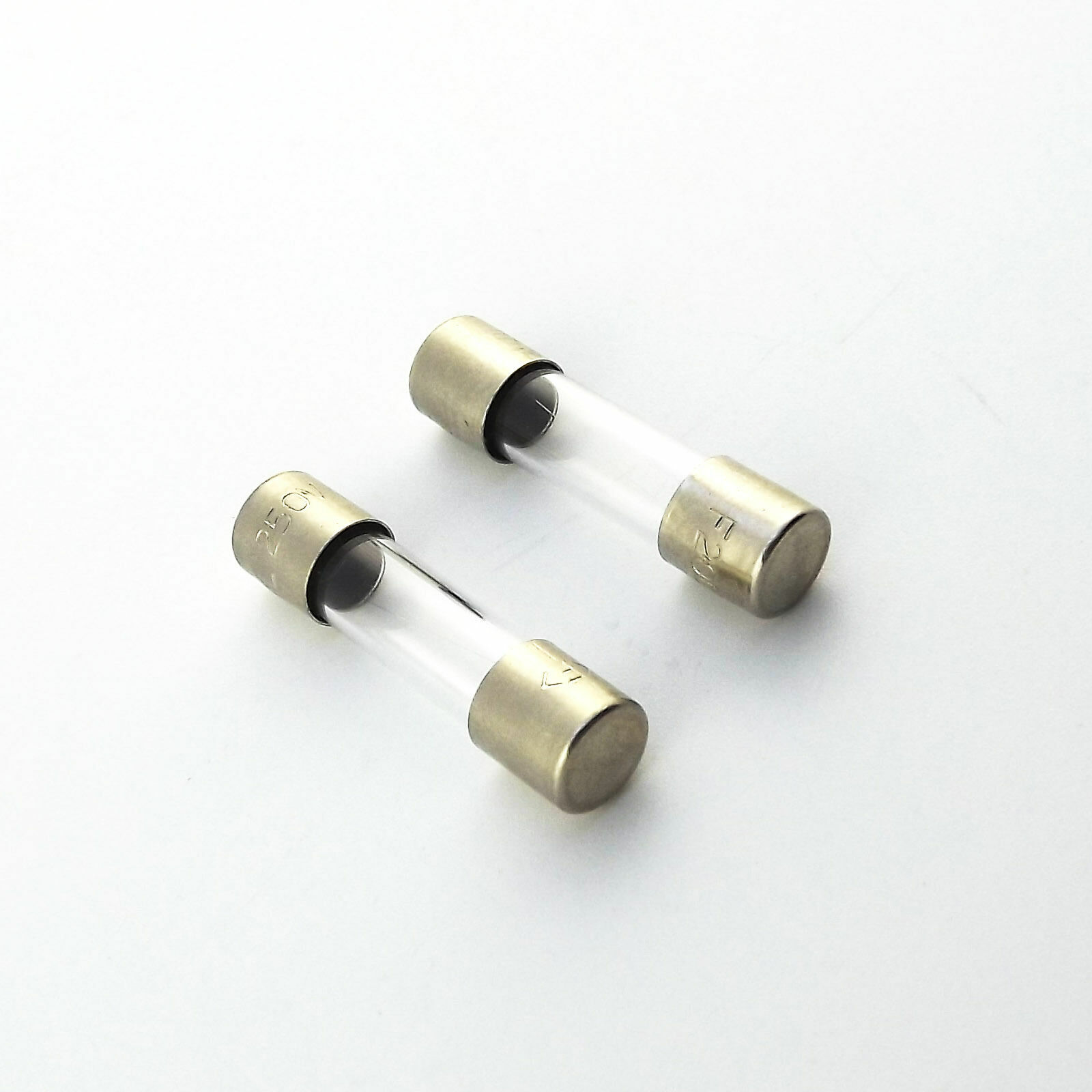 100x Glass Tube Fuse 5mm x 20mm 0.25A F0.25A 0.25Amps 250mA 250V Quick Fast Blow eBay