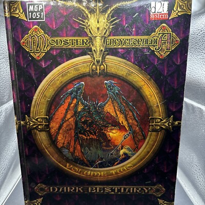 Dungeons & Dragons 3.5: Monster Encyclopaedia II: Dark Bestiary Mongoose D20