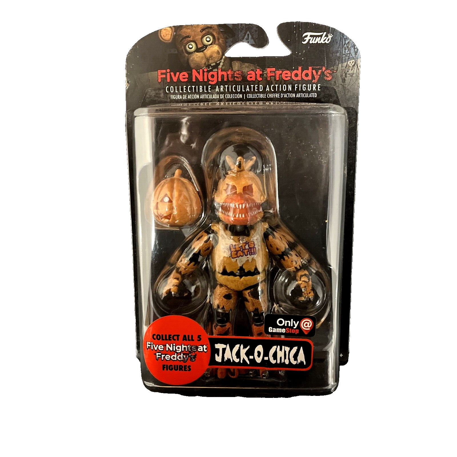 [ファンコ]Funko Five Nights at Freddy&#39;s Articulated Chica Action Figure 5 8847 Amazon.com: Funko Five Nights at Freddy's Articulated Chica