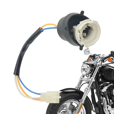 Multi-Purpose Lamp Socket LED Headlight Bulb Adapter Holder Socket for Scooter