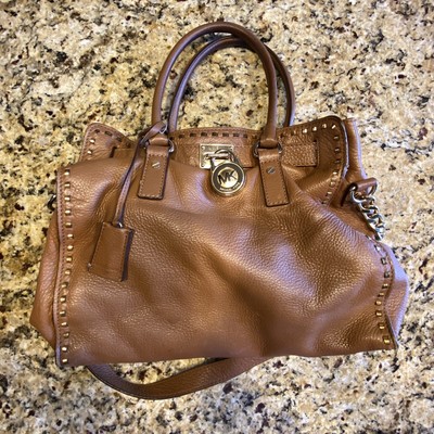 michael kors gold hobo bag