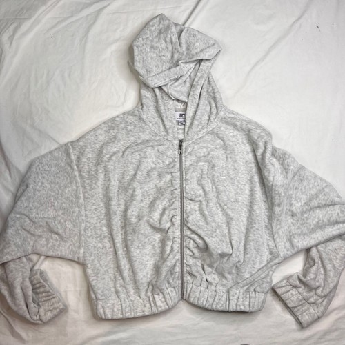 Juicy by Juicy Couture Crop Full Zip Hoodie Size XLarge