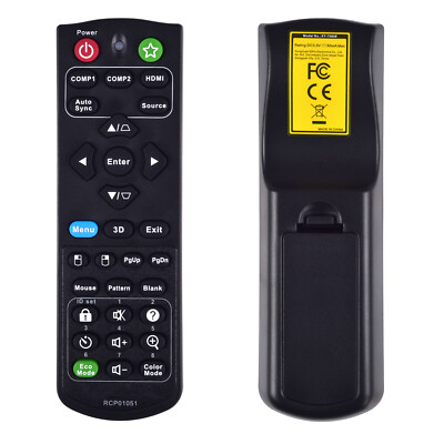 New RCP01051 Replace Remote For Viewsonic Projector PJD5250 PJD5151 PJD5153