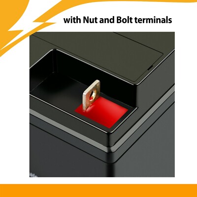 12V 18AH UPS Battery Replaces 20Ah BB Battery HR22-12, HR22