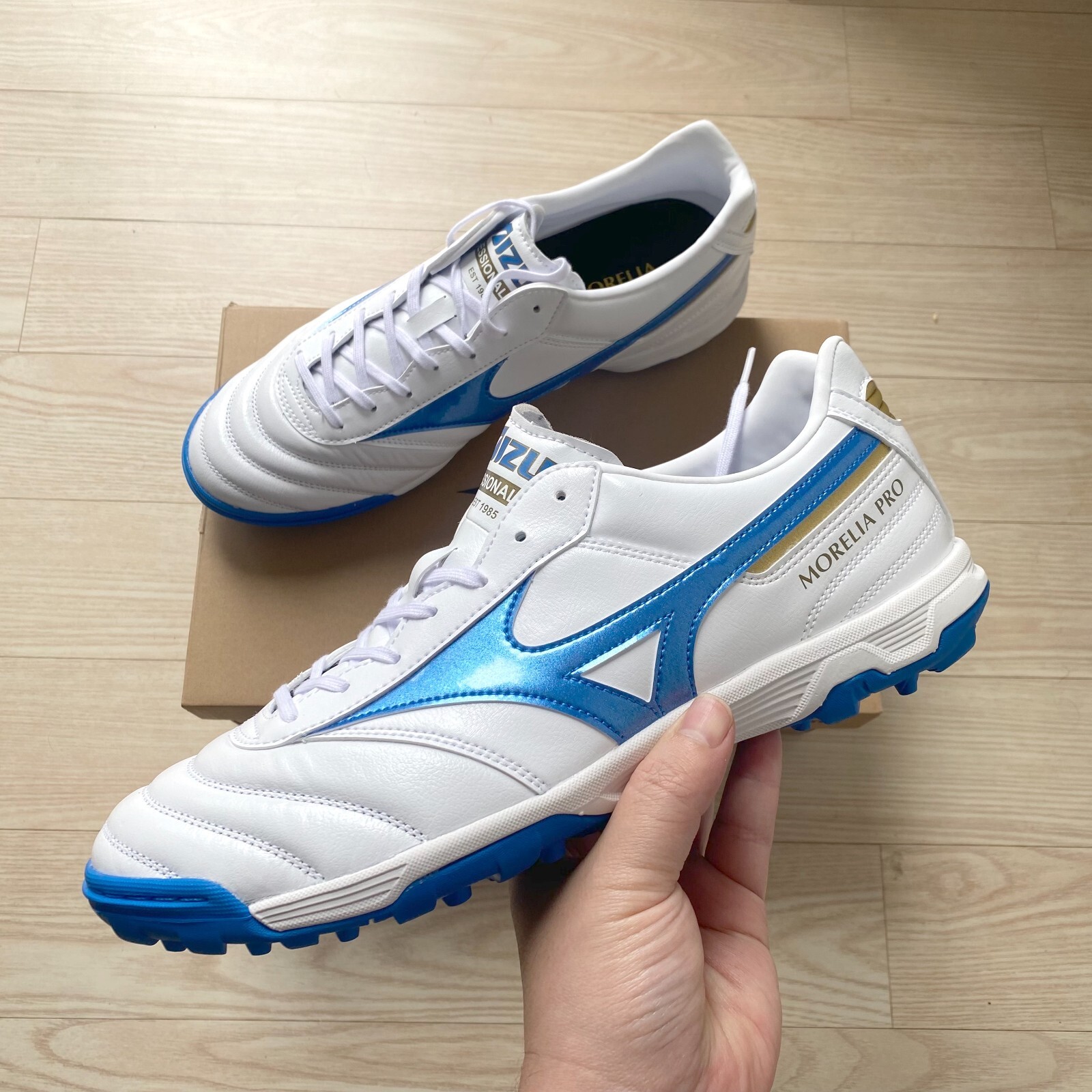 シューズ MIZUNO MORELIA II AS MIZUNO Morelia SALA JAPAN TF Q1GB2502 60 Ruby Red White