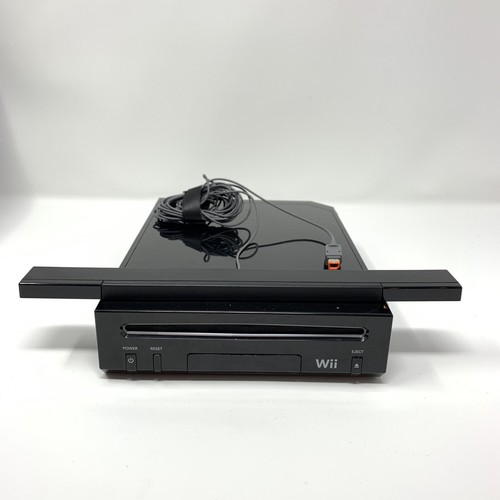 CIB Nintendo Wii Black Console New Super Mario Bros w/ Soundtrack & Manuals