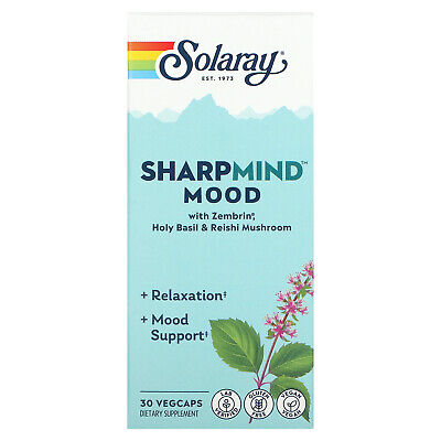 SharpMind Mood, 30 растительных капсул
