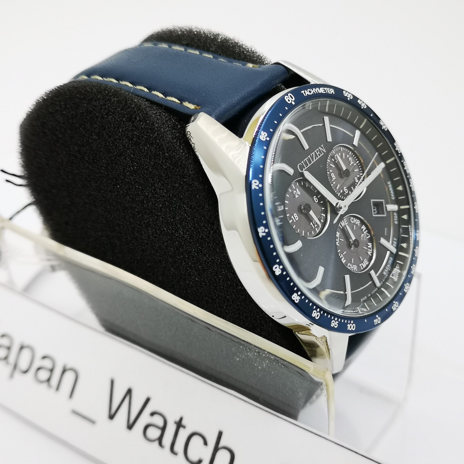 Pre-owned Citizen Collection Eco-drive Bl5490-09m Chronograph Men's Watch In Box