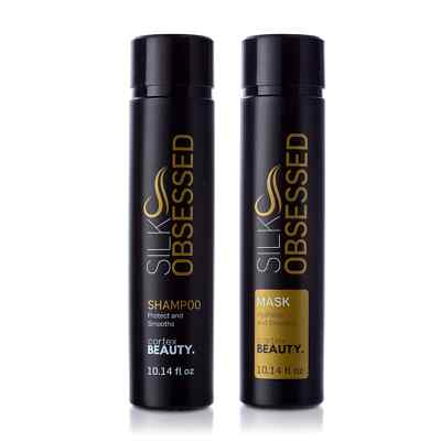 Cortex Beauty - Silk Obsessed | Ultra Hydrating Shampoo & Mask Bundle | 10.14oz