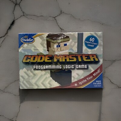 Code Master Programming Logic Strategy Board Game By ThinkFun New & Sealed