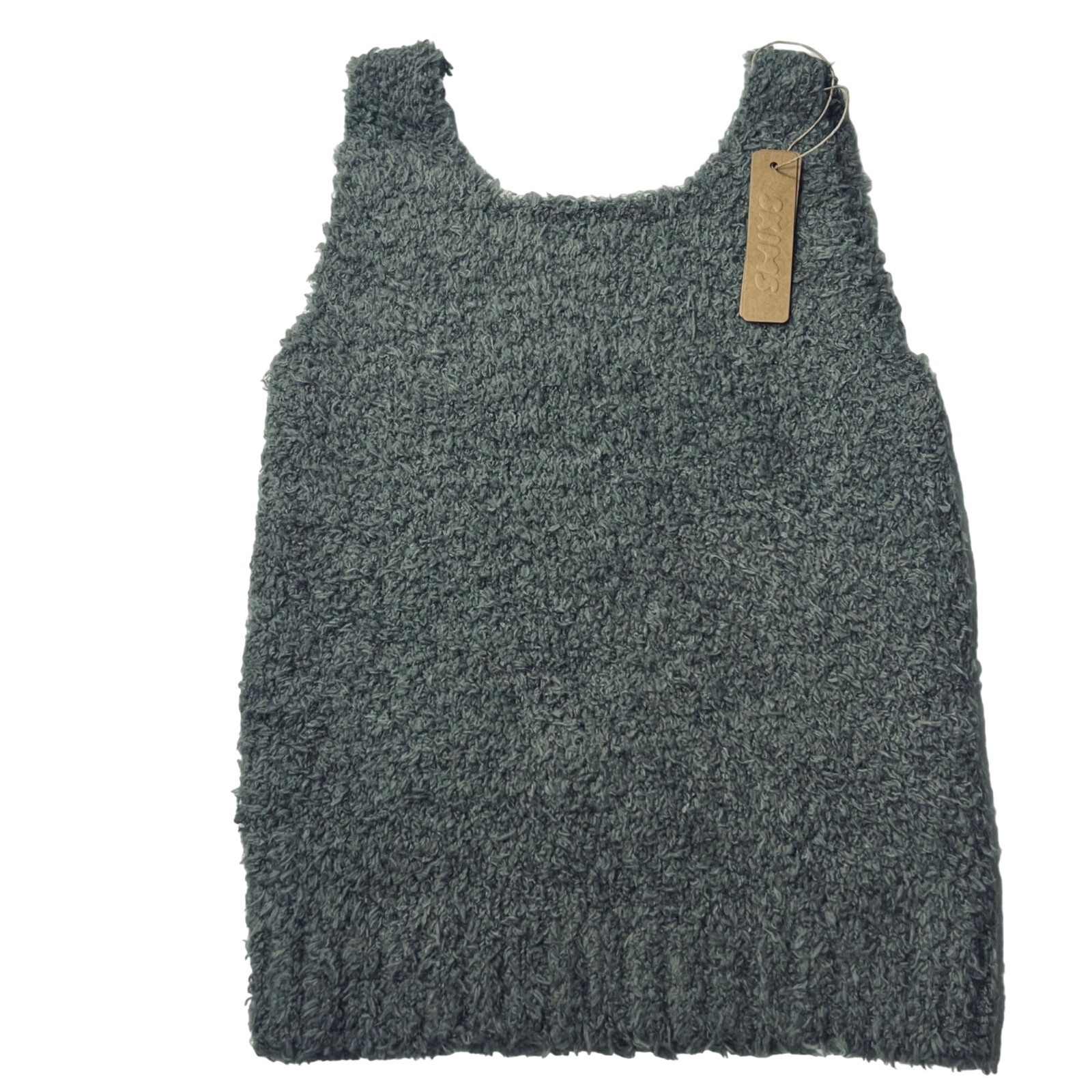 SKIMS Cozy Knit Tank Top Smoke Girls 6/7 | eBay