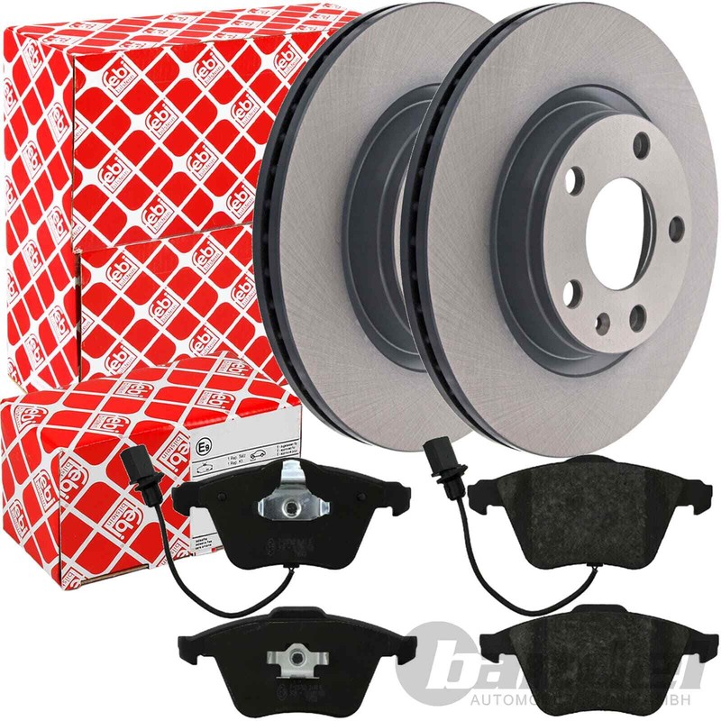 Febi Bremsscheiben Ã347mm + BelÃGe Vorne FÃ¼R Audi A6 4f C6 + Avant Pr: 1zl, 1lh