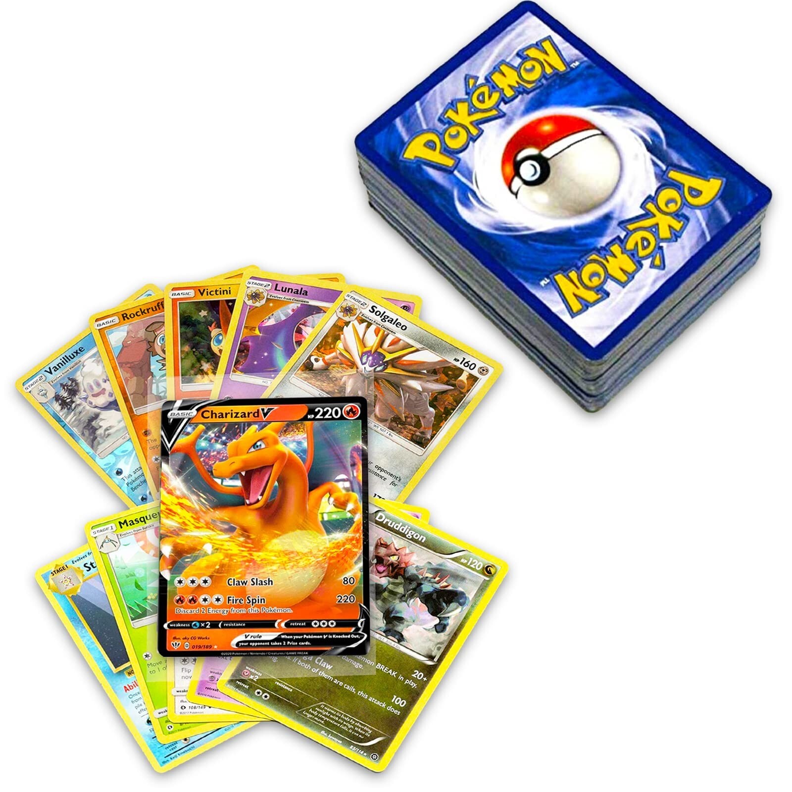 Set of 20 Rare Pokémon Cards!! (Including EX's, Holos, and Set of 20 Rare Pokémon Cards!! (Including EX's, Holos, and