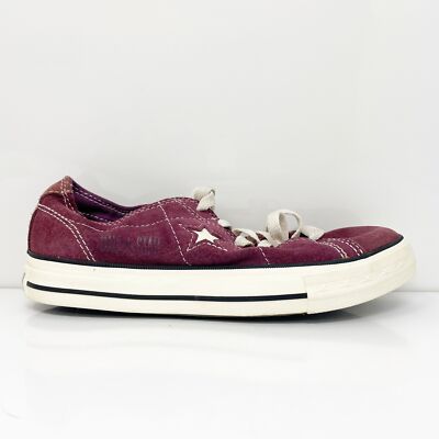 Converse Womens One Star 512031T Красные повседневные кроссовки Размер 6,5