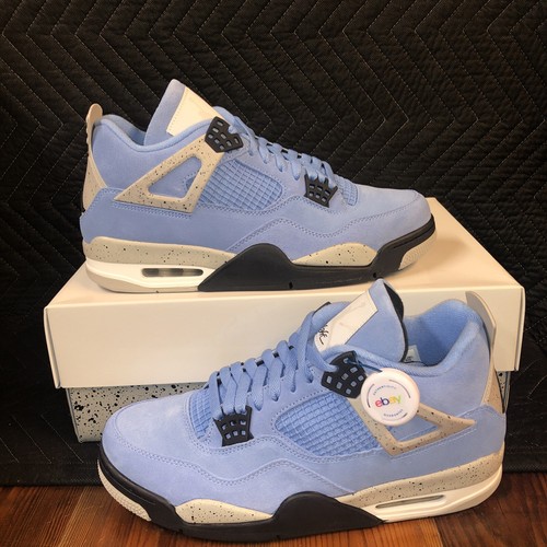 Nike Air Jordan 4 Retro University Blue Men's Size 10 CT8527 Nike Air Jordan 4 Retro University Blue Men's Size 10 CT8527